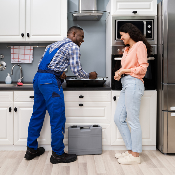 can you provide an estimate for cooktop repair before beginning any work in Mount Lookout WV